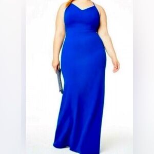 Size 14 Royal Blue Prom Homecoming Bridesmaid Mom of Bride Formal Gown Dress NWT